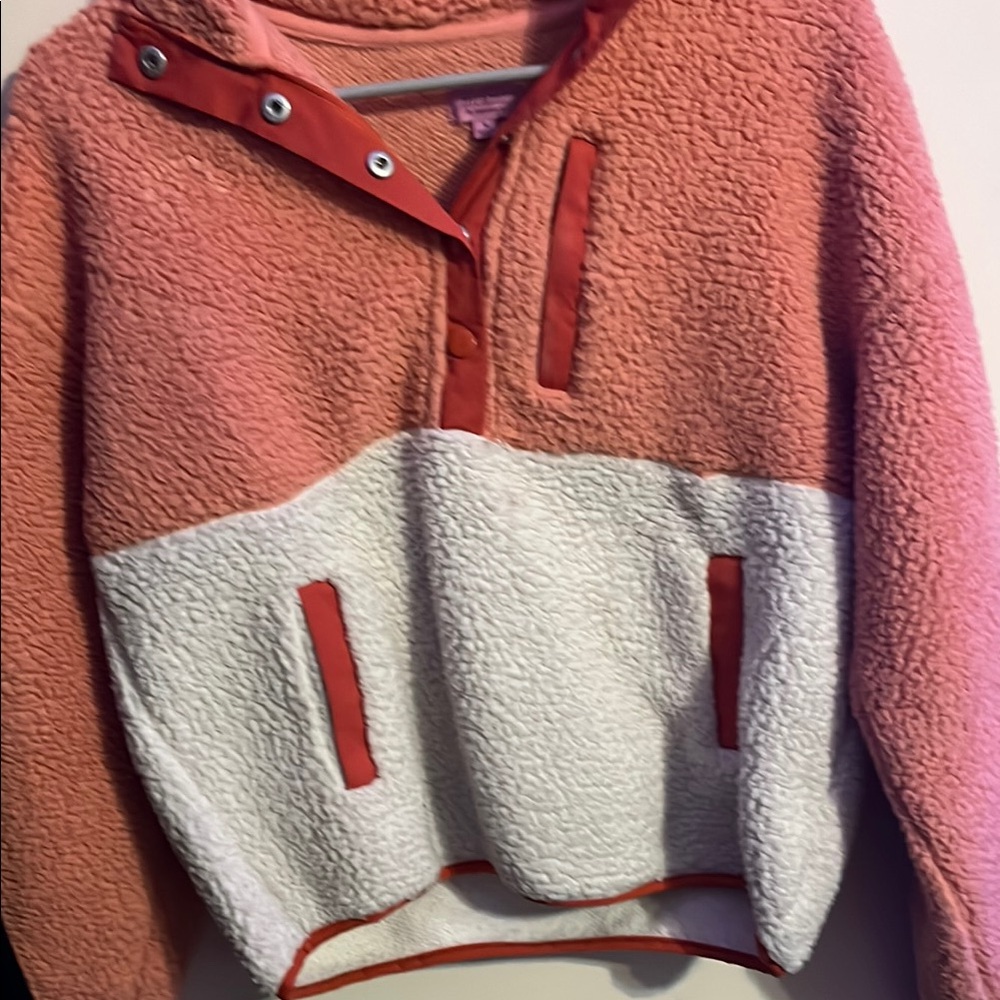 Colorblock Fleece Pullover